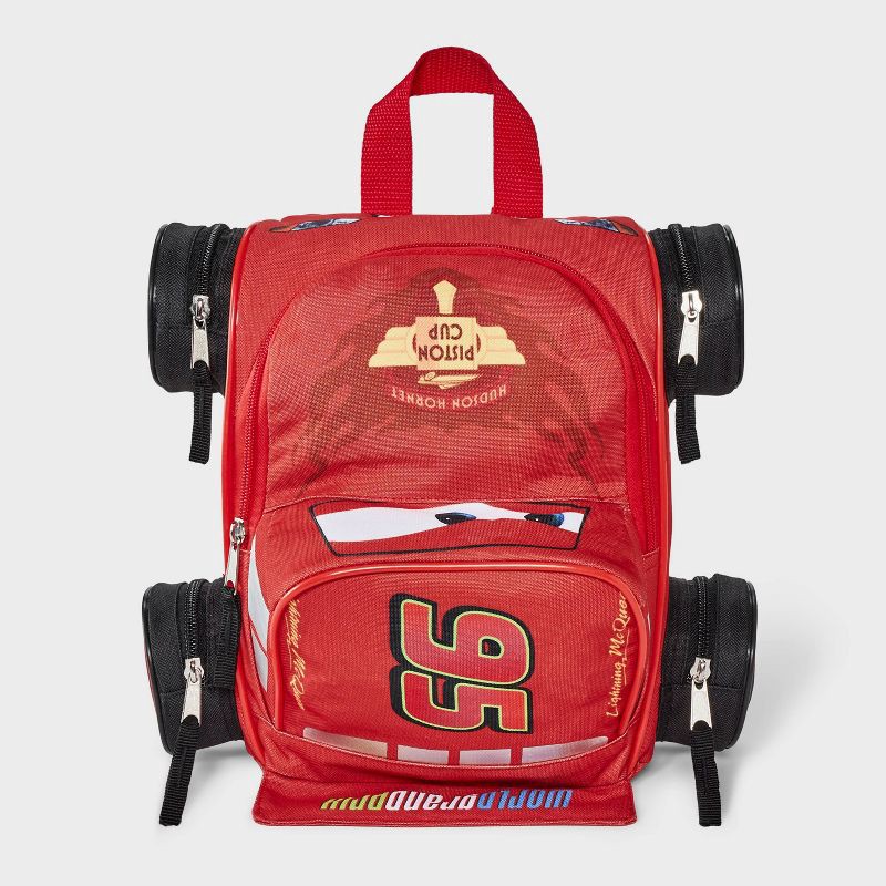 slide 4 of 5, Disney Toddler Boys' Cars Backpack - Red, 1 ct