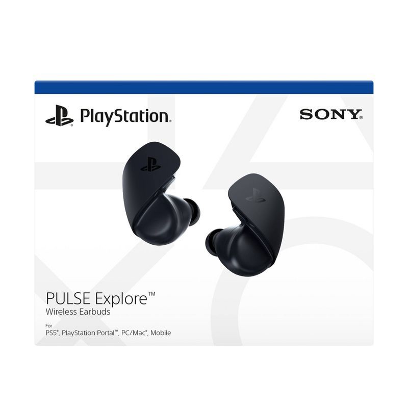 slide 7 of 9, PlayStation Pulse Explore Midnight Black - PlayStation 5, 1 ct