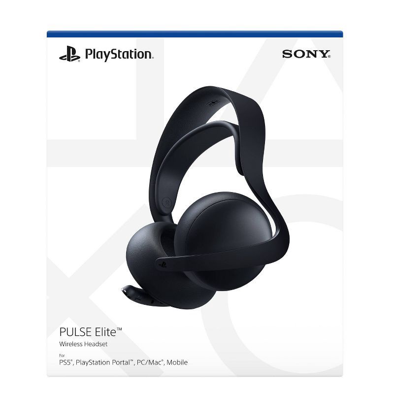 slide 9 of 11, PlayStation Pulse Elite Midnight Black - Playstation 5, 1 ct
