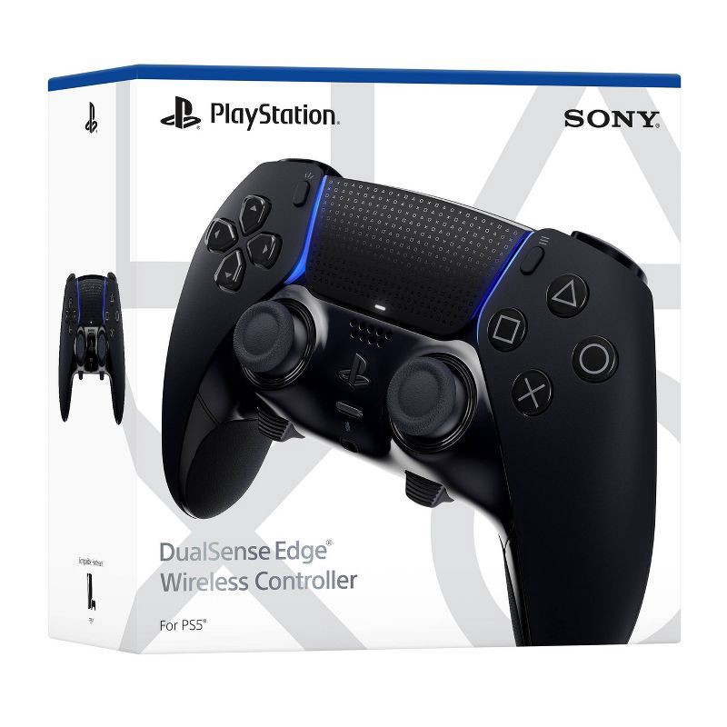slide 15 of 16, DualSense Edge Wireless Controller for PlayStation 5 - Midnight Black, 1 ct