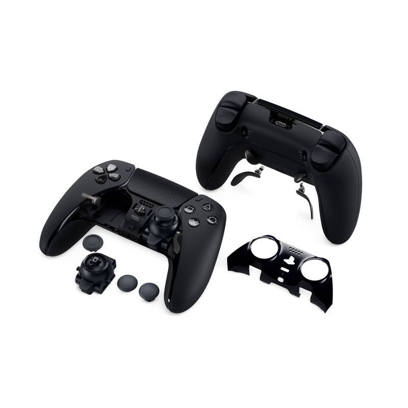 slide 4 of 16, DualSense Edge Wireless Controller for PlayStation 5 - Midnight Black, 1 ct