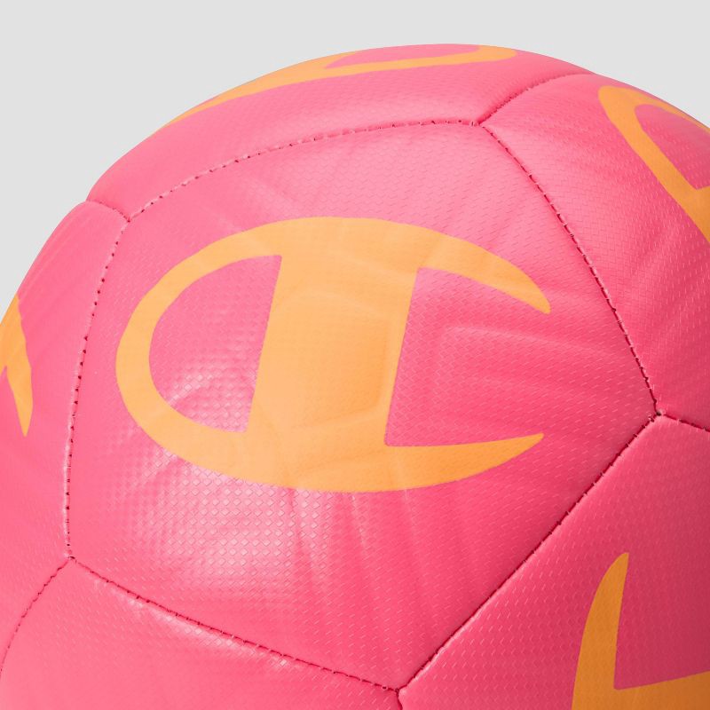 slide 4 of 7, Champion Playmaker C Logo Soccer Ball Size 4 - Pink, 1 ct