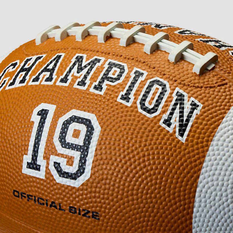 slide 4 of 6, Champion Blitz Football Junior Size- Classic Brown, 1 ct