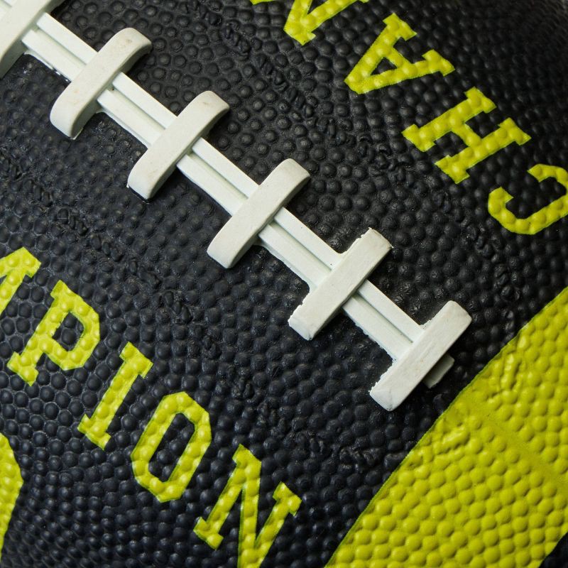 slide 4 of 6, Champion Blitz Football Pee Wee Size - Black/Yellow, 1 ct