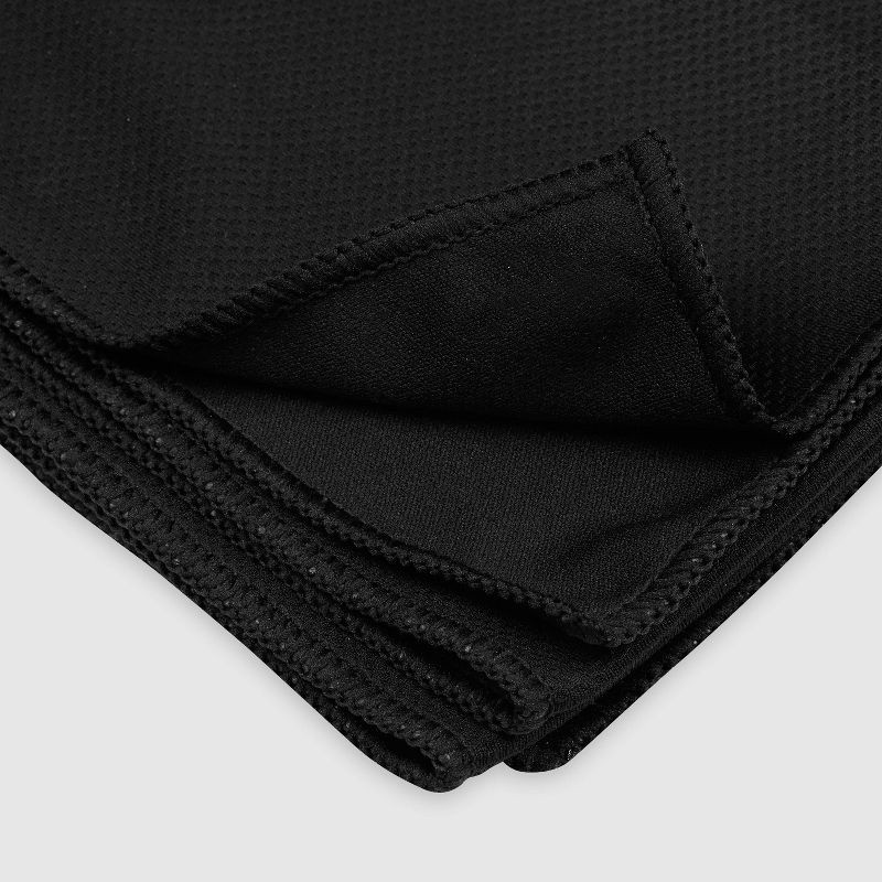 slide 4 of 8, Champion Chill Zone Cooling Towel - Black, 1 ct
