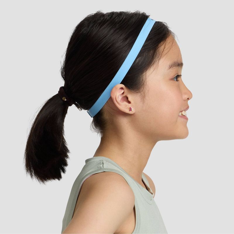 slide 2 of 12, Champion Game-Day Headbands 3pk- Blue/ Pink/Yellow, 3 ct