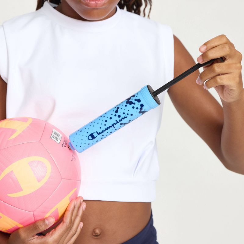 slide 6 of 7, Champion Ball Pump - Blue, 1 ct