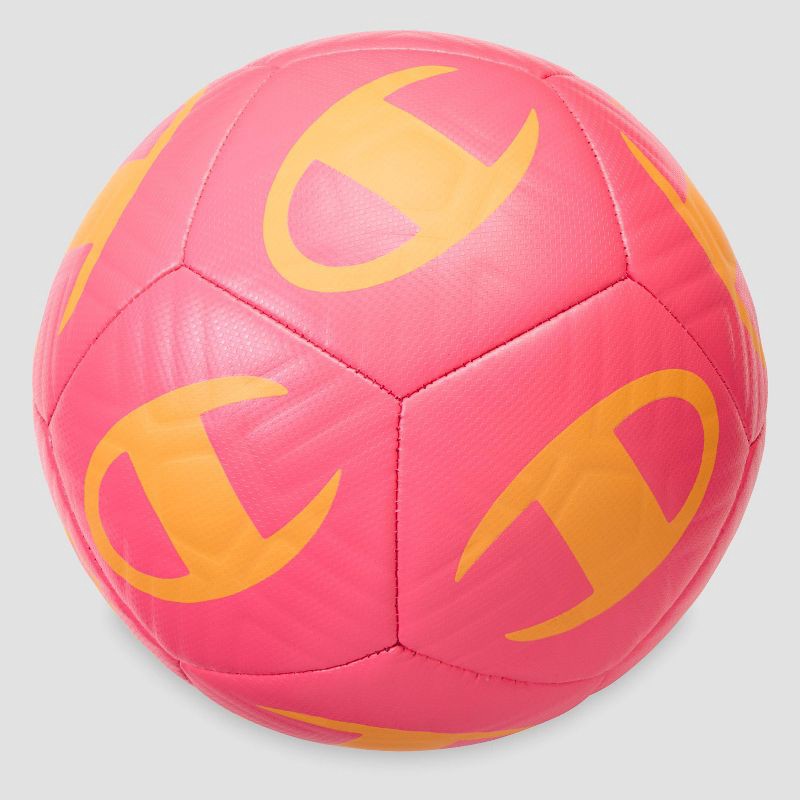 slide 2 of 7, Champion Playmaker C Logo Soccer Ball Size 5 - Pink, 1 ct
