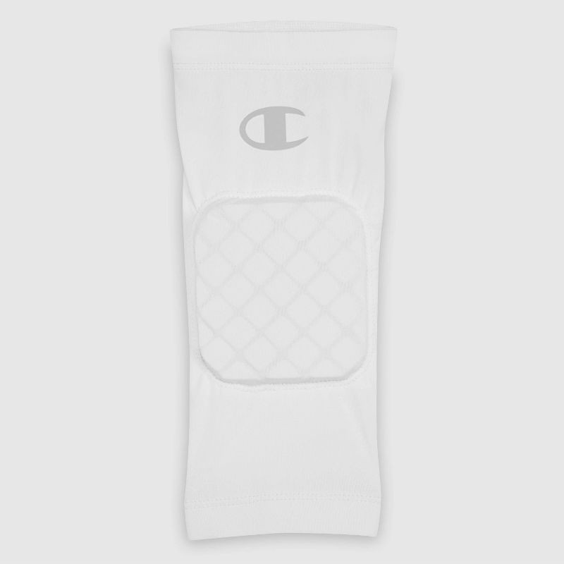 slide 6 of 9, Champion Momentum Padded Leg Sleeve - White S/M, 1 ct
