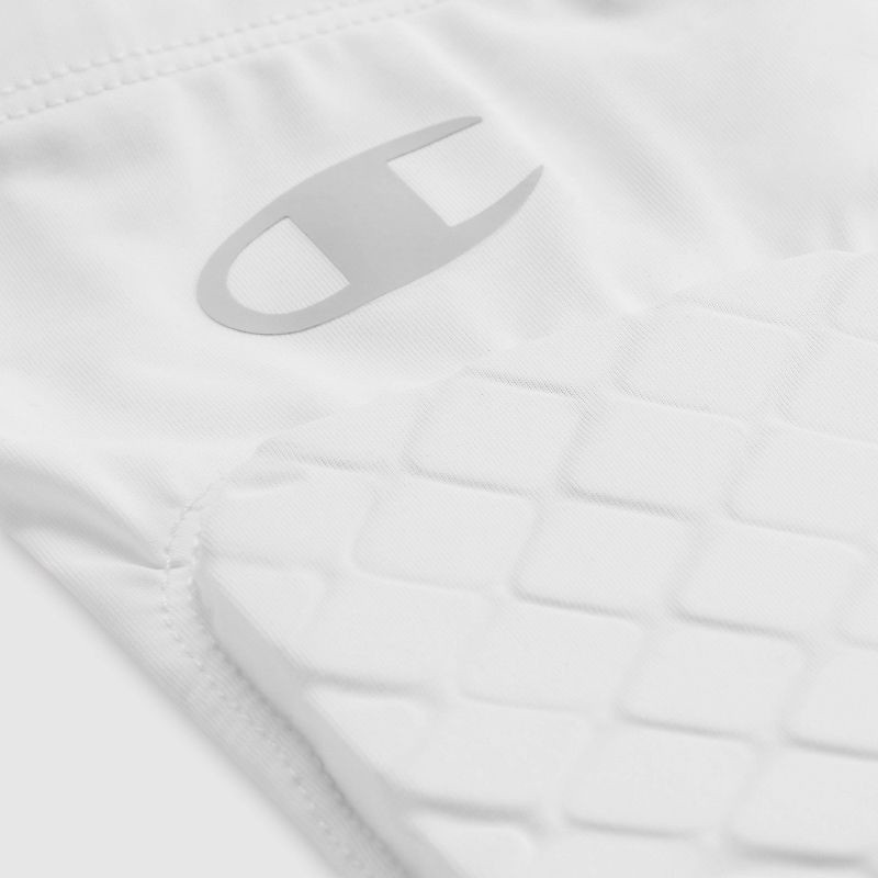 slide 9 of 9, Champion Momentum Padded Leg Sleeve - White S/M, 1 ct