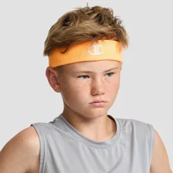 Champion Varsity Headbands 3pk Orange/Pink/Yellow