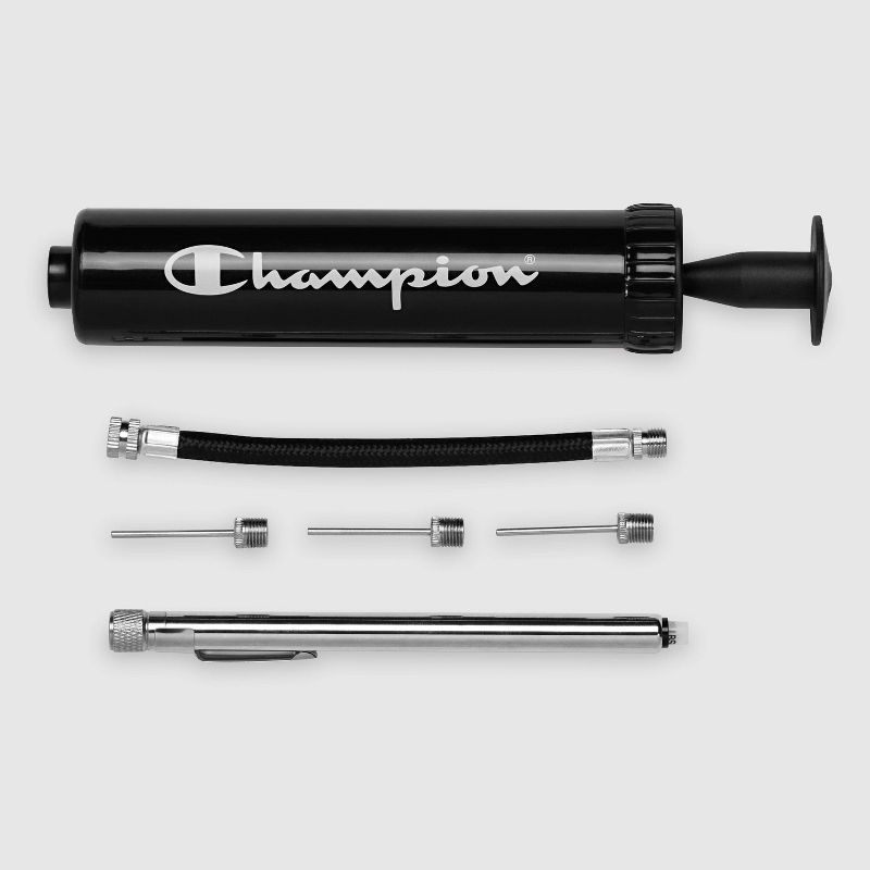 slide 5 of 7, Champion Ball Pump - Black, 1 ct