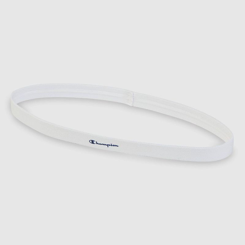 slide 12 of 12, Champion Game-Day Headbands 3pk - Blue/ Gray/White, 3 ct