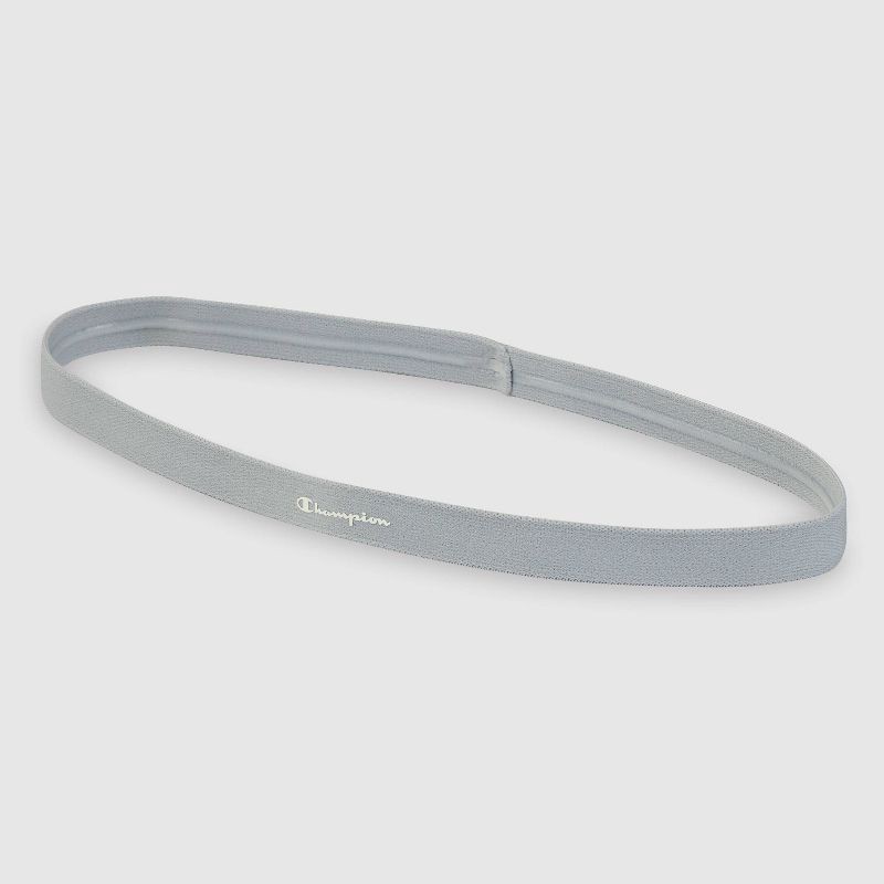 slide 11 of 12, Champion Game-Day Headbands 3pk - Blue/ Gray/White, 3 ct