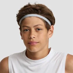 Champion Game-Day Headbands 3pk - Blue/ Gray/White