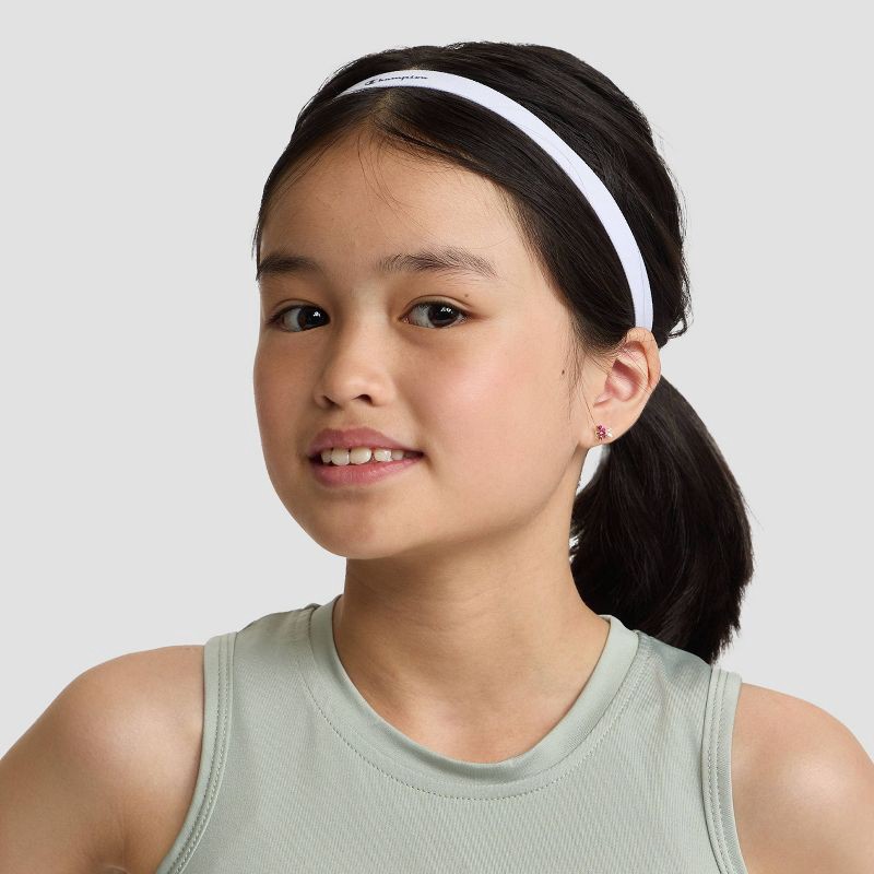 slide 5 of 12, Champion Game-Day Headbands 3pk- Red/ White/Blue, 3 ct