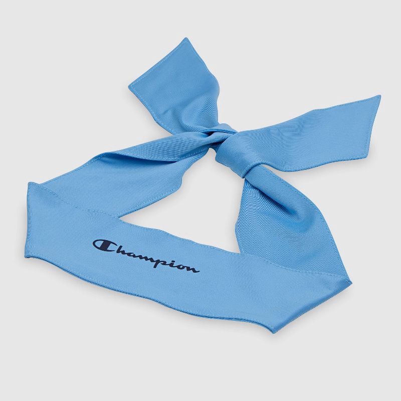 slide 7 of 8, Champion Legend Tie Headband - Blue, 1 ct