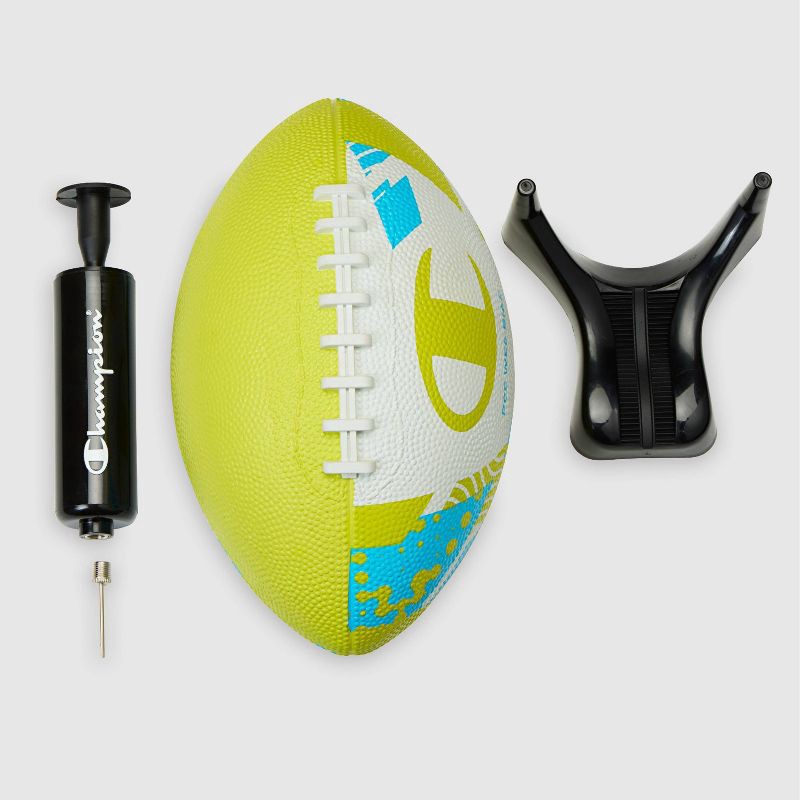 slide 2 of 6, Champion Play-Action Football Starter Set Peewee- Blue, 1 ct