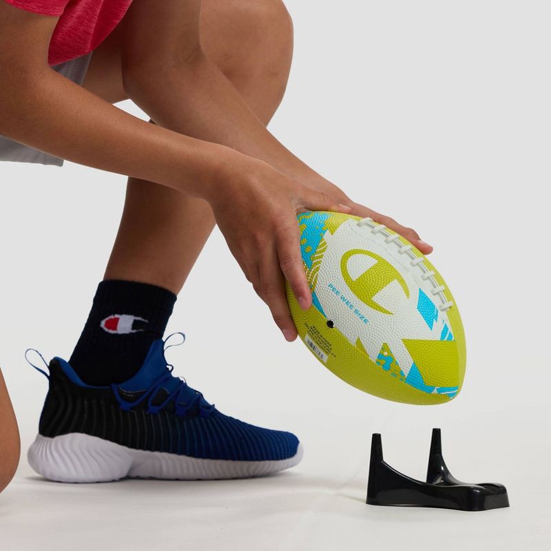 slide 6 of 6, Champion Play-Action Football Starter Set Peewee- Blue, 1 ct