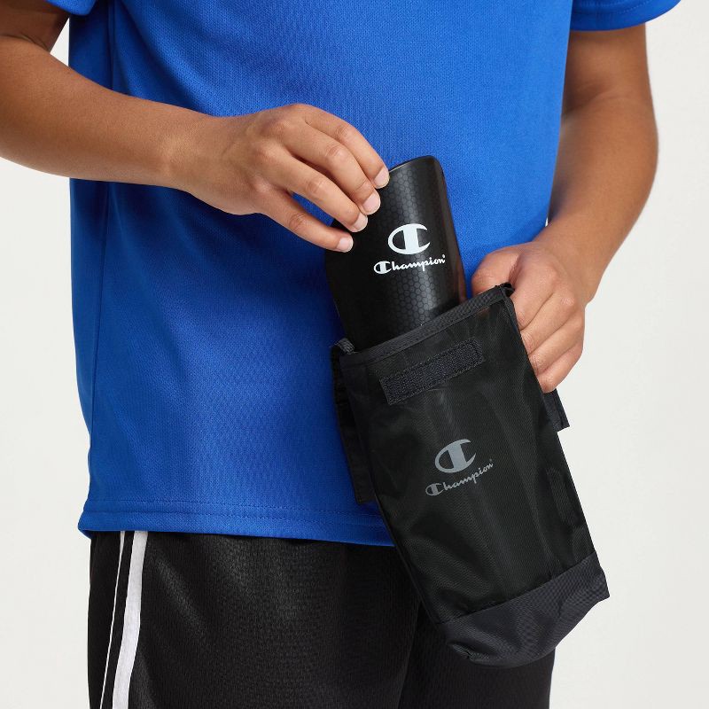 slide 7 of 7, Champion Defender Elite Shin Guards - Black L/XL, 1 ct