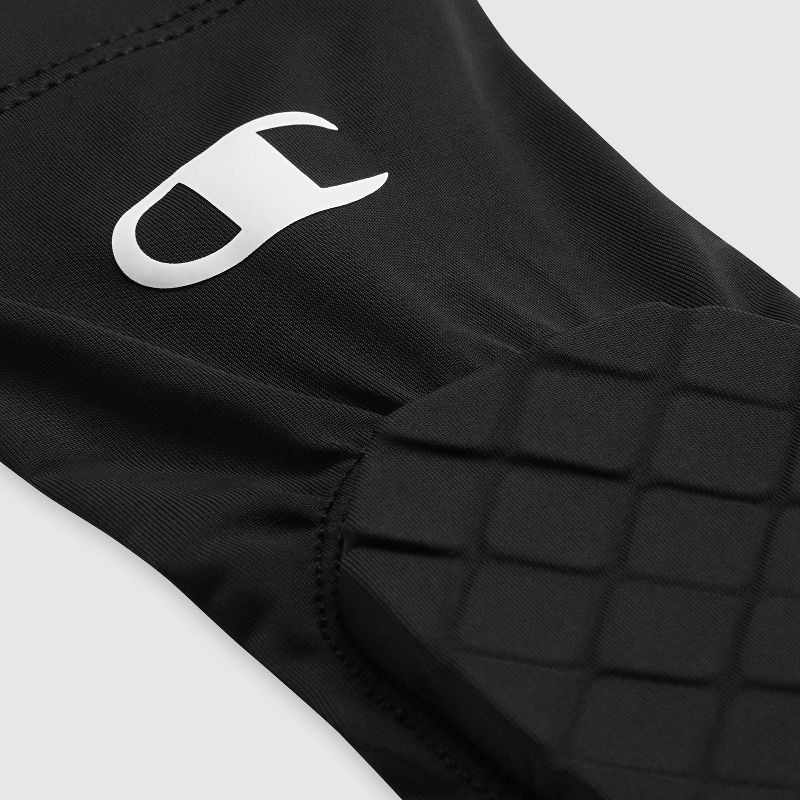 slide 8 of 8, Champion Momentum Padded Elbow Sleeve - Black L/XL, 1 ct