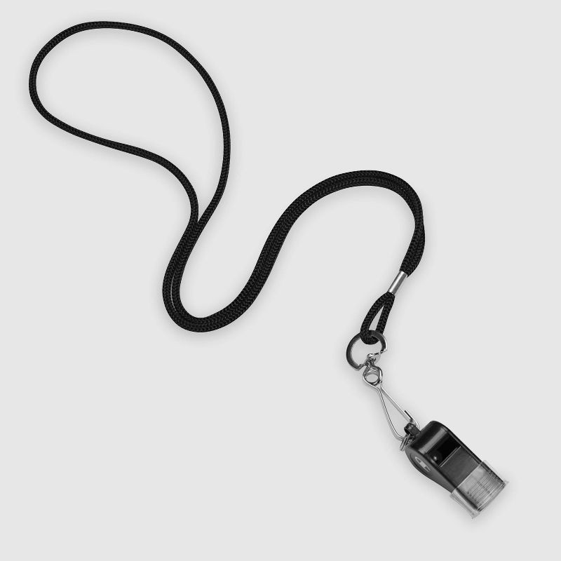 slide 2 of 7, Champion Game-Time Whistle - Black, 1 ct
