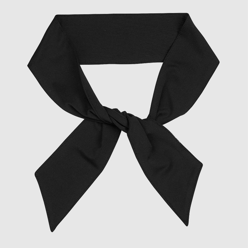 slide 7 of 9, Champion Legend Tie Headband - Black, 1 ct