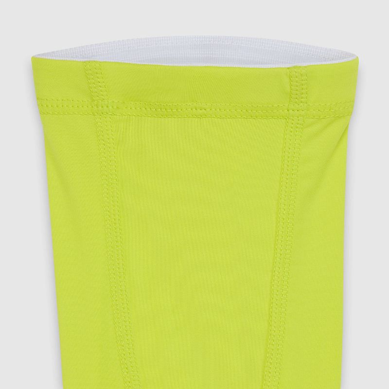 slide 7 of 7, Champion Momentum Leg Sleeve S/M Youth 2pk - Yellow, 2 ct