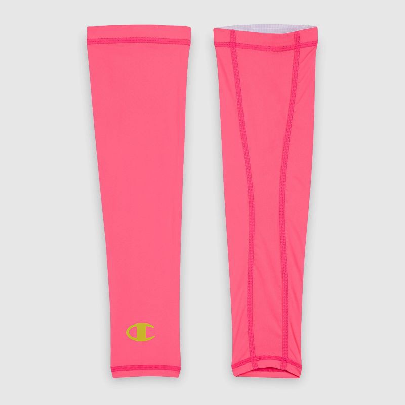 slide 5 of 7, Champion Momentum Leg Sleeve L/XL Youth 2pk - Pink, 2 ct