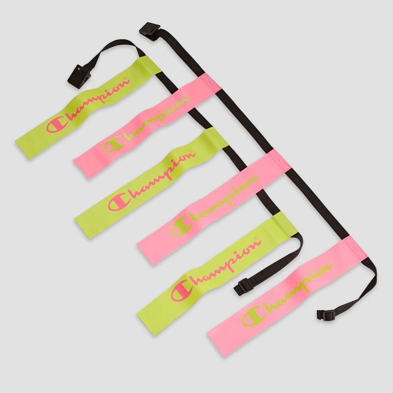 slide 3 of 8, Champion Red Zone Flag Football Set Peewee - Pink, 1 ct
