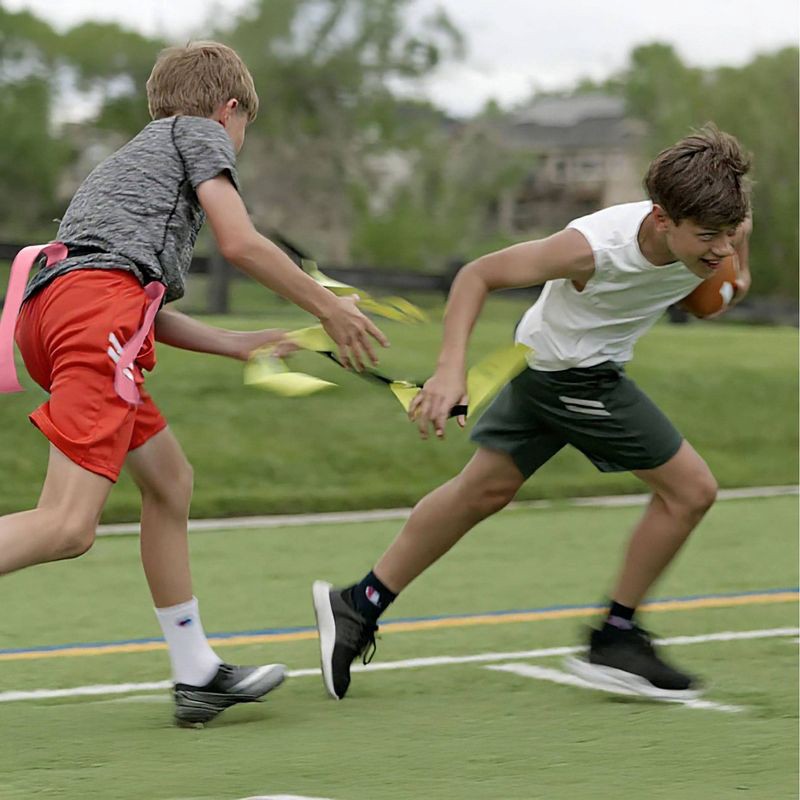 slide 4 of 8, Champion Red Zone Flag Football Set Peewee - Pink, 1 ct