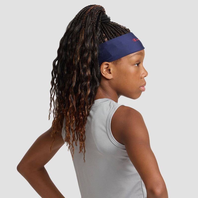 slide 2 of 12, Champion Legend Headband 3pk - White/ Red/ Blue, 3 ct