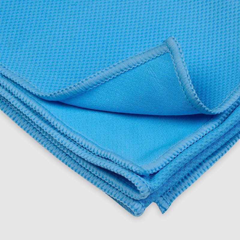 slide 4 of 8, Champion Chill Zone Cooling Towel - Blue, 1 ct