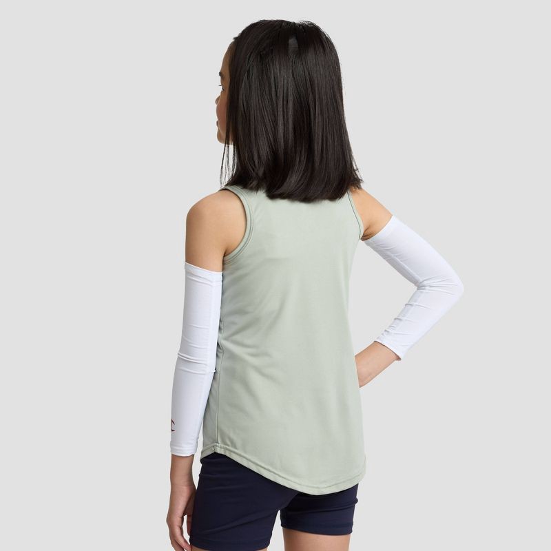 slide 2 of 7, Champion Momentum Arm Sleeve L/XL Youth 2pk - White, 2 ct