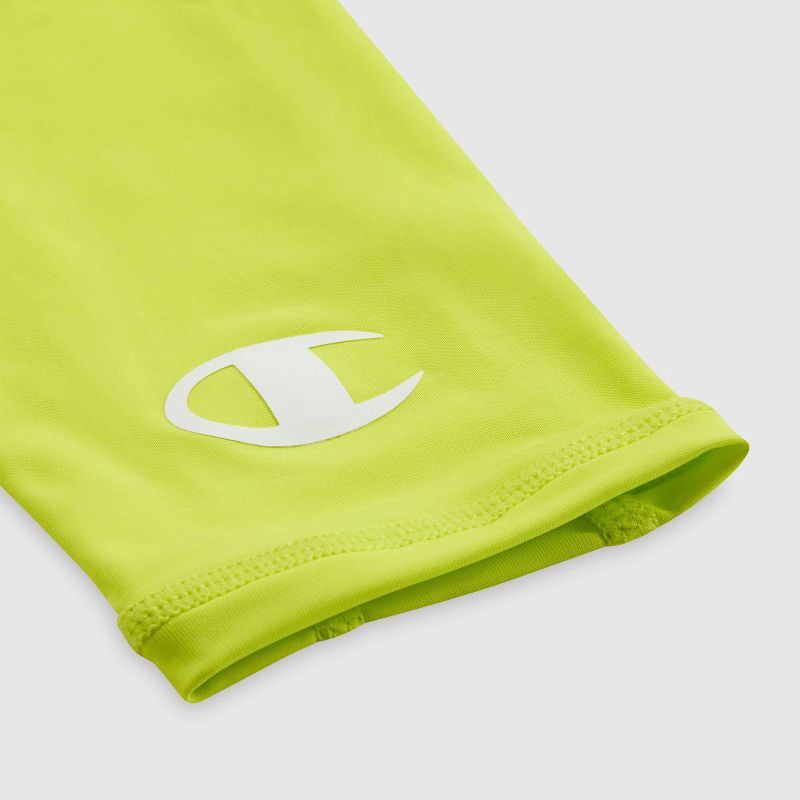 slide 6 of 7, Champion Momentum Arm Sleeve L/XL Youth 2pk - Yellow, 2 ct
