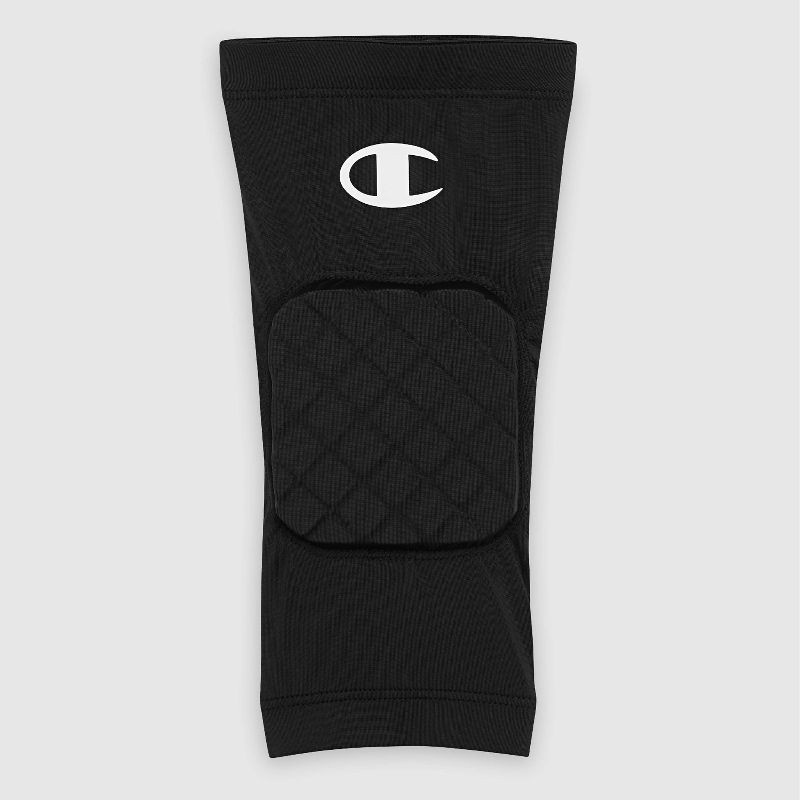 slide 6 of 9, Champion Momentum Padded Leg Sleeve - Black S/M, 1 ct