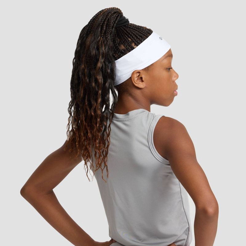 slide 4 of 12, Champion Legend Headband 3pk - Black/White/Gray, 3 ct