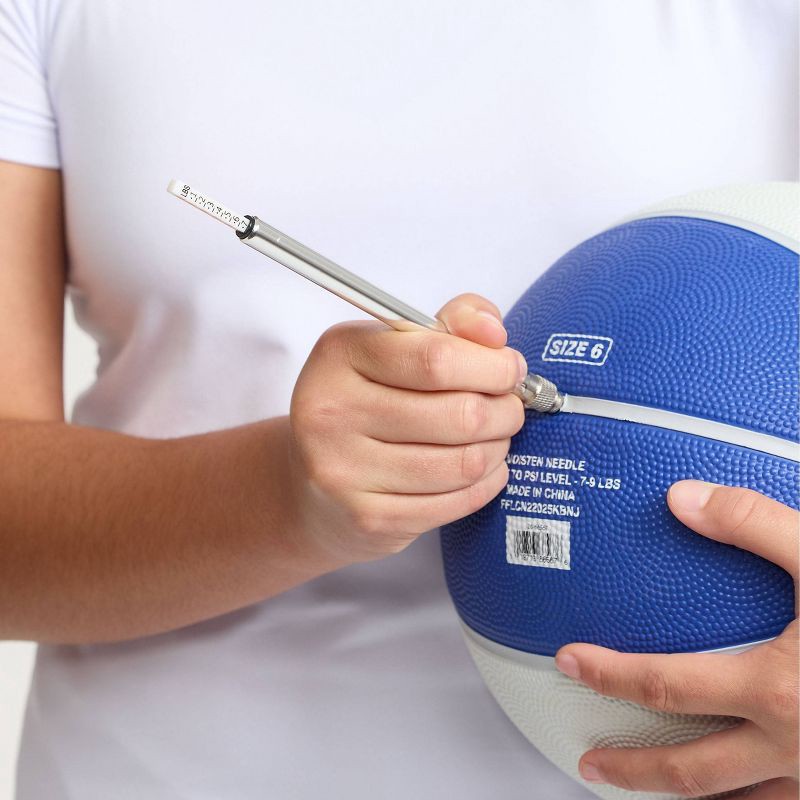 slide 5 of 5, Champion Dual Action Ball Pump- RWB, 1 ct