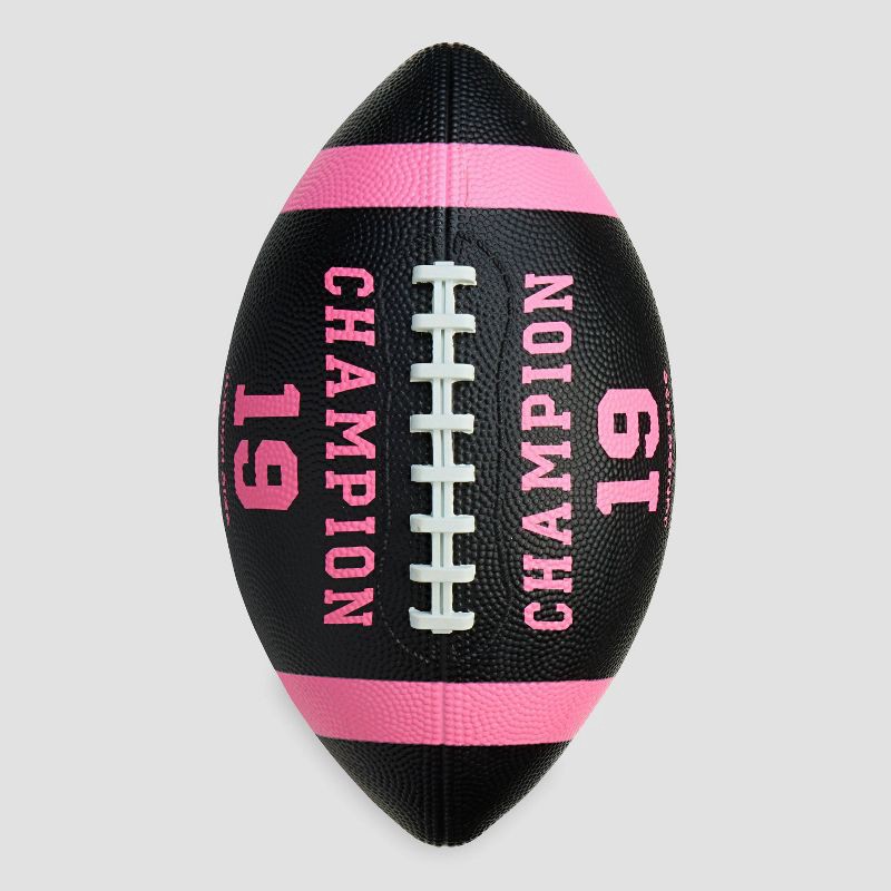 slide 2 of 7, Champion Blitz Football Junior Size - Black/Pink, 1 ct