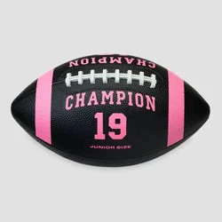 Champion Blitz Football Junior Size - Black/Pink