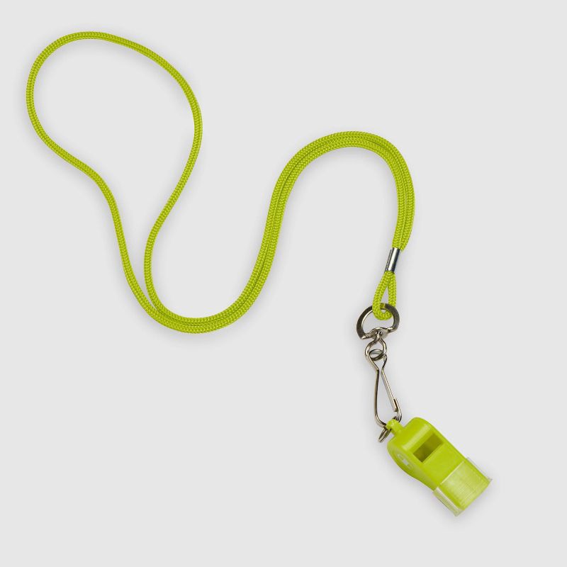 slide 2 of 7, Champion Game-Time Whistle - Yellow, 1 ct