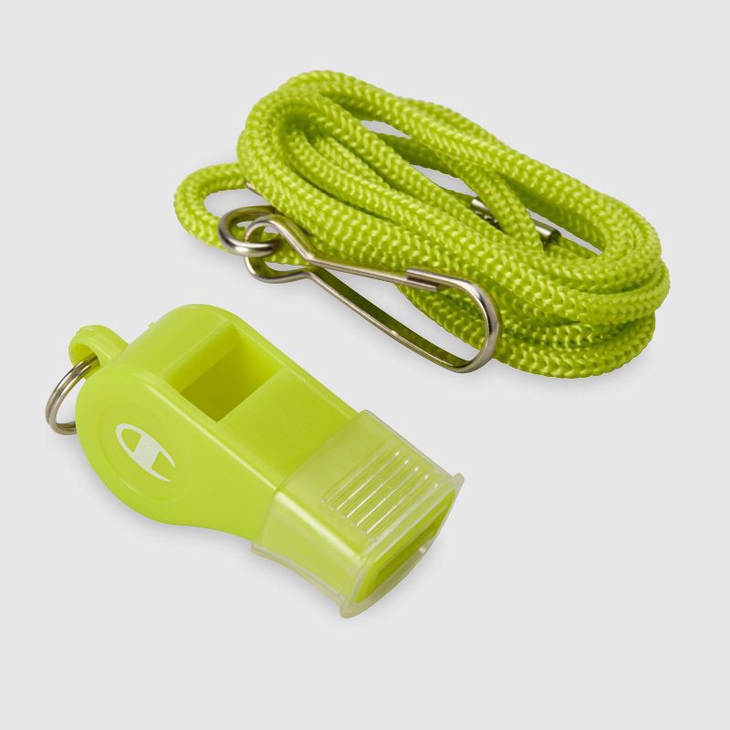 slide 5 of 7, Champion Game-Time Whistle - Yellow, 1 ct