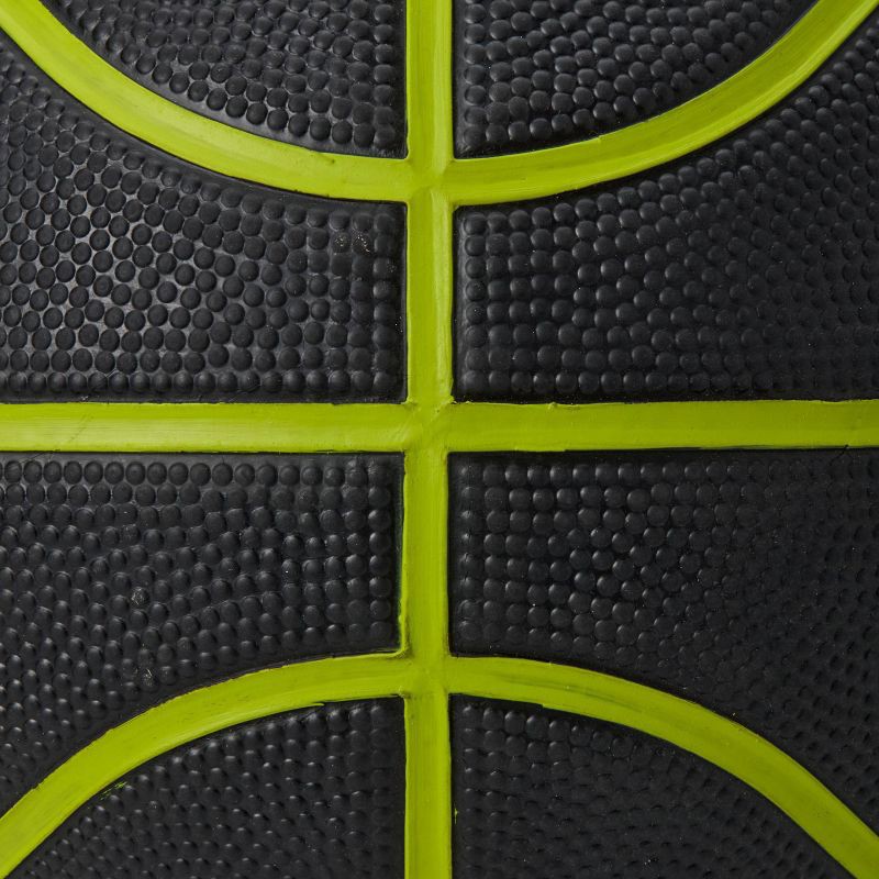 slide 5 of 7, Champion Downtown Basketball 27.5" - Black/Yellow, 1 ct