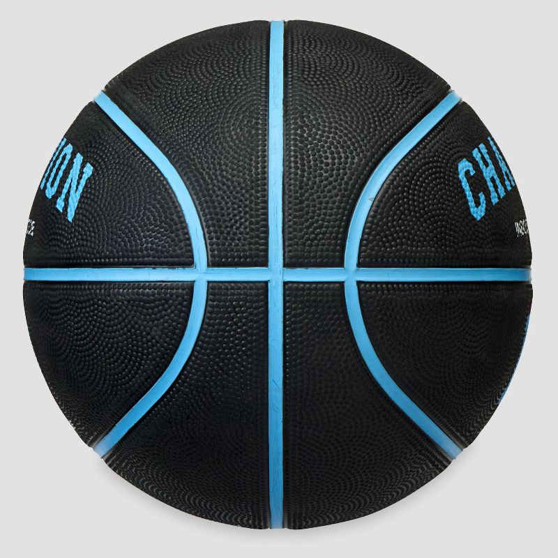 slide 2 of 7, Champion Downtown Basketball 29.5" - Black/Blue, 1 ct