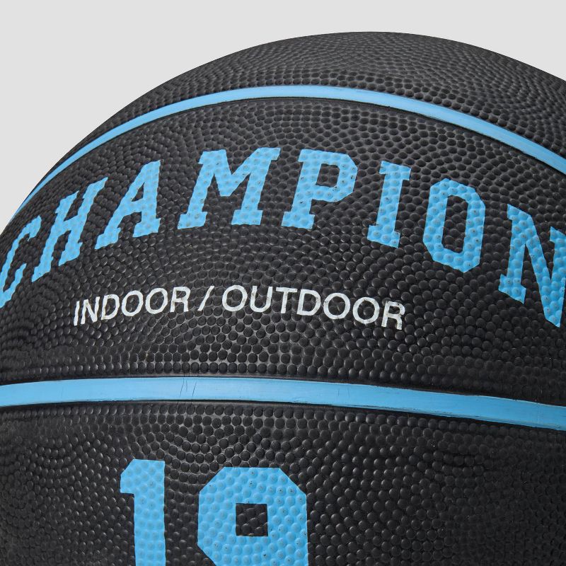 slide 4 of 7, Champion Downtown Basketball 29.5" - Black/Blue, 1 ct