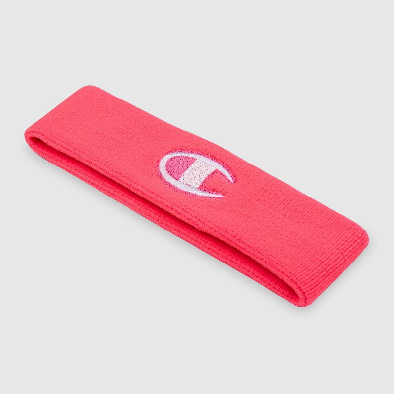 slide 11 of 12, Champion Varsity Headbands 3pk Blue/Pink/Yellow, 3 ct