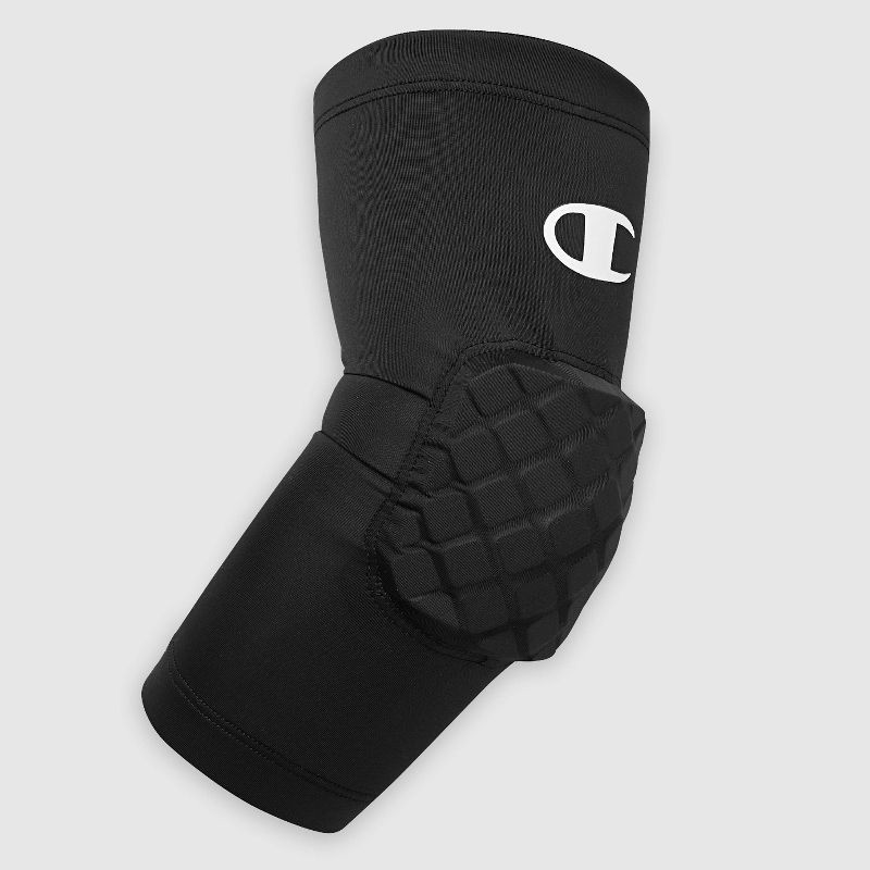 slide 4 of 8, Champion Momentum Padded Elbow Sleeve - Black S/M, 1 ct