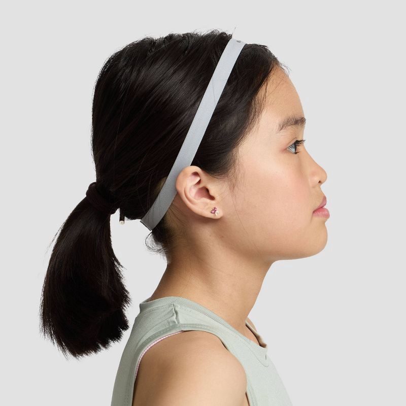 slide 4 of 12, Champion Game-Day Headbands 3pk - Black/ White/Gray, 3 ct