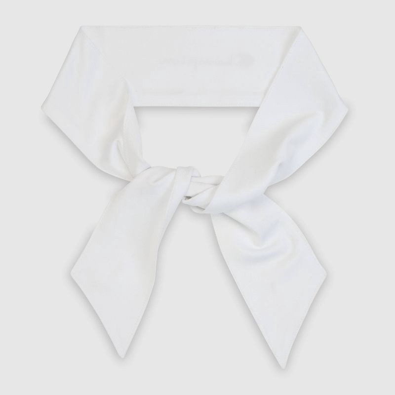 slide 7 of 9, Champion Legend Tie Headband - White, 1 ct
