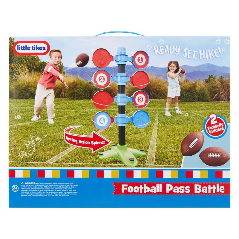 slide 5 of 5, Little Tikes Pass Battle Football Set, 1 ct